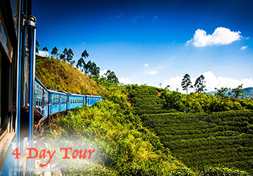Kandy, Nuwaraeliya, Yala